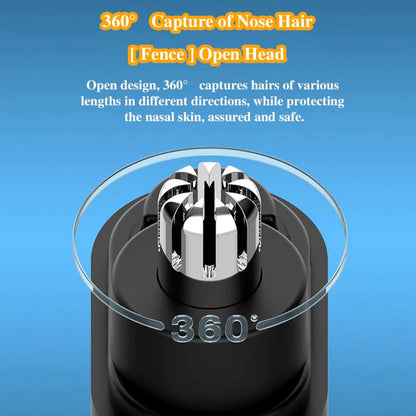 USB Rechargeable Nose Hair Trimmer
