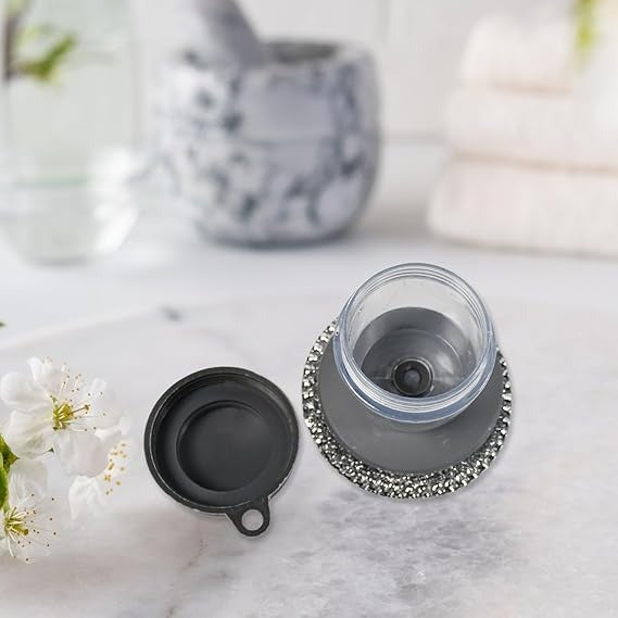 Soap Dispensing Dish Brush (Pack of 2): Palm Brush, Kitchen Cleaning